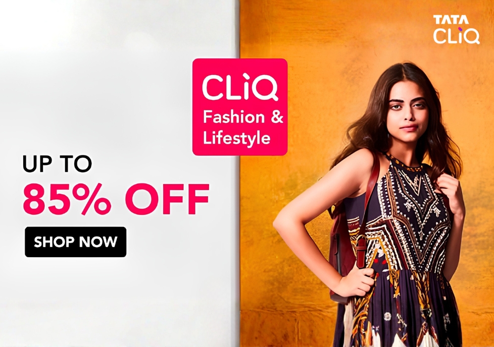 Tata Cliq fashion and lifestyle promotion
